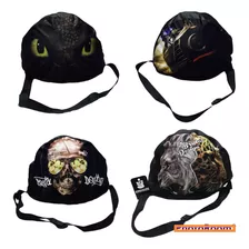 Bolso Para Casco Motociclista Estampado