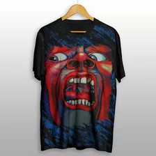 Camisetas Banda De Rock King Crimson Preta