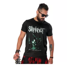 Camiseta Banda Slipknot - Mate. Feed. Kill. Repeat.