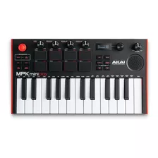 Teclado Controlador Midi Akai Miniplay Mk3 1 Ano Garantia 