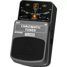 Pedal Afinador Guitar Baixo Behringer Tu300 Chromatic Tuner