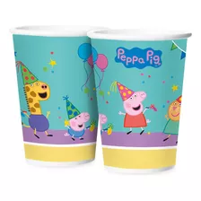 Copos Festa Peppa Pig - Embalagem Promocional