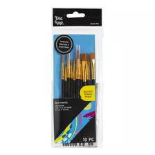 Momenta Brea Reese Pintura Pincel Set -assorted 10/pkg, Negr