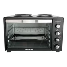 Horno De Mesa Eléctrico Daewoo Dw-5094ca 55 Negro 220v 41ltu