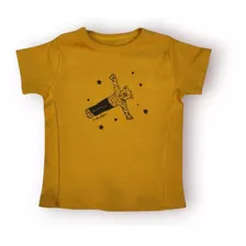 Remera Bebé Manga Corta Yogui Anku Talle 12-18-24 Meses