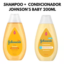 Kit Shampoo + Condicionador Johnson's Baby 200ml