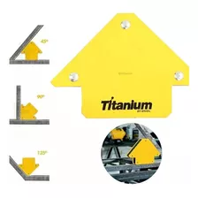 Esquadro Magnético Para Solda Robusto 12kg Titanium