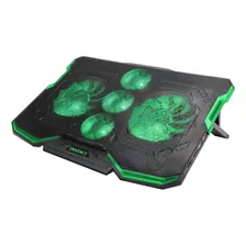 Cryogen Stand/ Cooler Pad Computadoras Hasta 17 Inch Verde