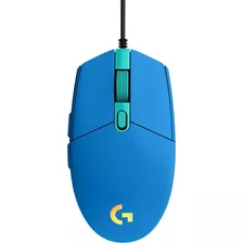 Mouse Para Jogos Com Fio Logitech G102 Com Fio Rgb Streaming