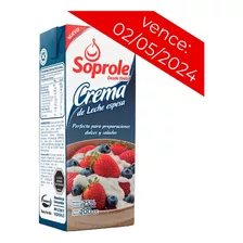 Sixpack Crema De Leche Espesa Soprole 25% Grasa 200grs