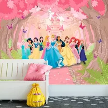 Papel De Parede Adesivo, Infantil Princesas