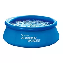 Alberca Anillo Inflable Summer Waves Armado Rapido 1135 Lts