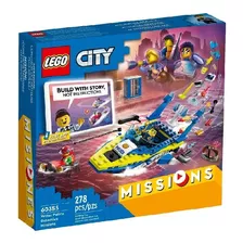 Lego City Missoes Investigativas Da Policia Aquatica 60355