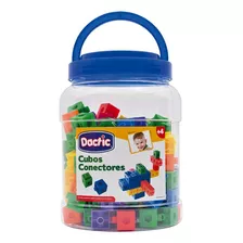 Juego Didáctico Cubos Conectores 130 Piezas