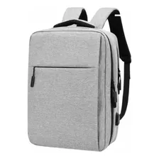 Mochila Para Laptop De Gran Capacidad, Resistente, Carga Usb