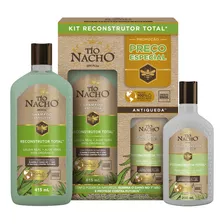 Kit Tio Nacho Reconstrutor Aloe Vera Shampoo + Condicionador