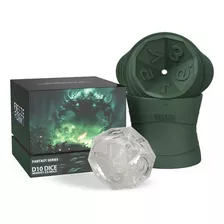 Ultimate D10 Molde Para Cubitos De Hielo Gigante Con Forma D