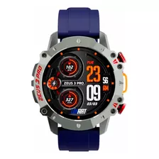 Smartwatch Masculino Lokmat Zeus 3 Pro Militar Shock Azul