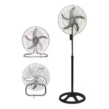 Ventilador 3 En 1 Tower T-251 Negro Con 5 Palas Metal, 18 