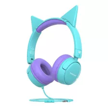 Auricular Para Niños Promate Jewel Aqua C / Mic Celeste