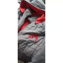 Campera De Abrigo Para Niño Talle 12 Capucha Desmontable