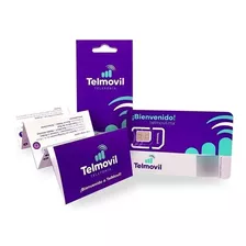 Chip Telmovil Paquete $50 - 7 Días