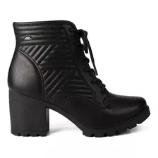 Bota Dakota Feminina Coturno Conforto Básico Moda Tendência