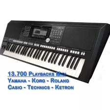 13.700 Playbacks Midi - Produção Musical