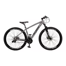 Bicicleta Ksw Xlt 100 2020 Aro 29 21 21v Freios De Disco Mecânico Câmbios Shimano Tourney Rd-tz31-a Gs 6/7v Ardtz31gsd Y Index Cor Grafite/preto