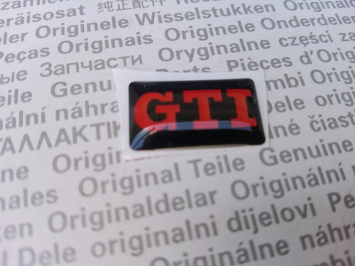 Emblema Golf Gti Mk123455 Autoadherible Foto 4