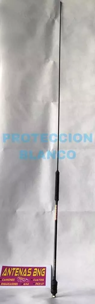 Antena Látigo Para Camión Decorativa Reforzada Negra