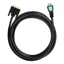Cable Dvi A Dvi Ultrafino Negro De 1,5 M Completo