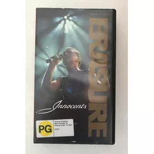 Erasure - Inocents Vhs Original Impecable! - Made In England