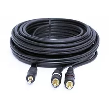 Cable De Audio Plug 3,5mm A 2 Rca 5m