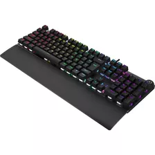 Teclado Mecânico Pro K7 Rgb Plus Black Edition Fortrek G Cor De Teclado Preto