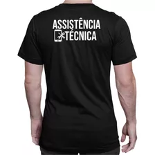 Camiseta Assistência Técnica Celular Camisa Manga Curta 