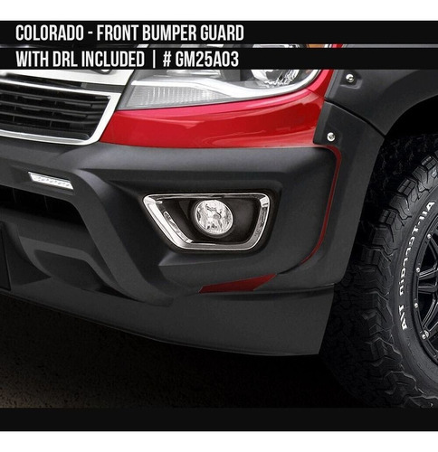 Bumper Delantero Defensa Air Design Chevrolet Colorado 16/18 Foto 3