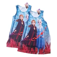 Vestido Playero Frozen Importado 