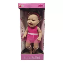 Boneca Let´s Ballet Em Vinil 32 Cm 720 - Bambola