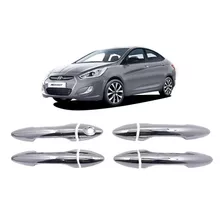 Cubre Manillas Cromada Hyundai Accent Rb 2012-2020