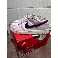 Nike Dunk Low Pink Foam Red White (gs) 2y