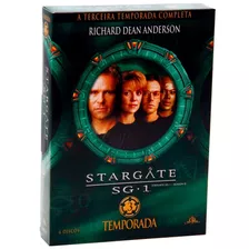 Dvd Lacrado Box Stargate Sg.1 Terceira Temporada Completa 6