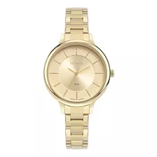 Relógio Marca Technos Feminino Fashion Dourado 2036mre/1