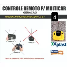 Multicar 640 Homeplay - Só O Controle Remoto 27mhz Original