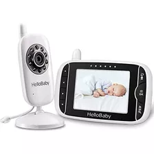 Monitor De Video Para Bebés Con Cámara Y Audio, Pantalla Lcd