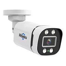 Hiseeu Hd 5mp 2560 Tvl Cámara De Seguridad Con Cable Para Ex