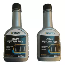 Limpa Bicos Injetores Flex Brazzo 200 Ml 2 Unidades 