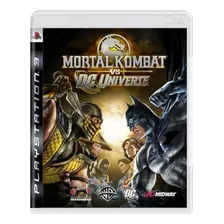 Mortal Kombat Vs Dc. Universe Ps3 Mídia Física Seminovo