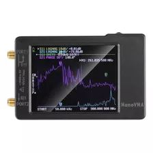 Analisador De Antenas Nano Vna-h Hf-vhf-uhf 10khz-1.5ghz 