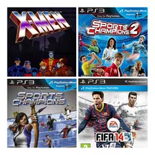 Sport Champions 1 + 2 + Xmen Arcade Juegos Ps3 Español